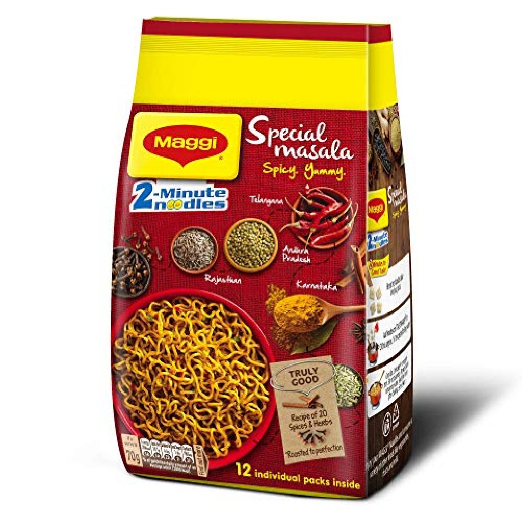 Trendy Food Maggi 2 Minute Special Masala Instant Noodles
